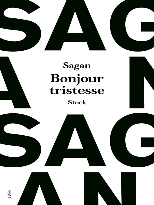 Title details for Bonjour tristesse by Françoise Sagan - Available